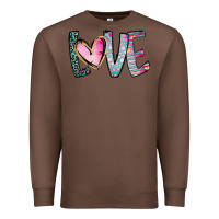 Chestnut Valentine Love Premium Sweatshirt - CowhideDigitalArt