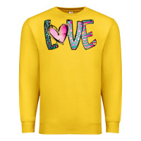 Lemon Valentine Love Premium Sweatshirt - CowhideDigitalArt