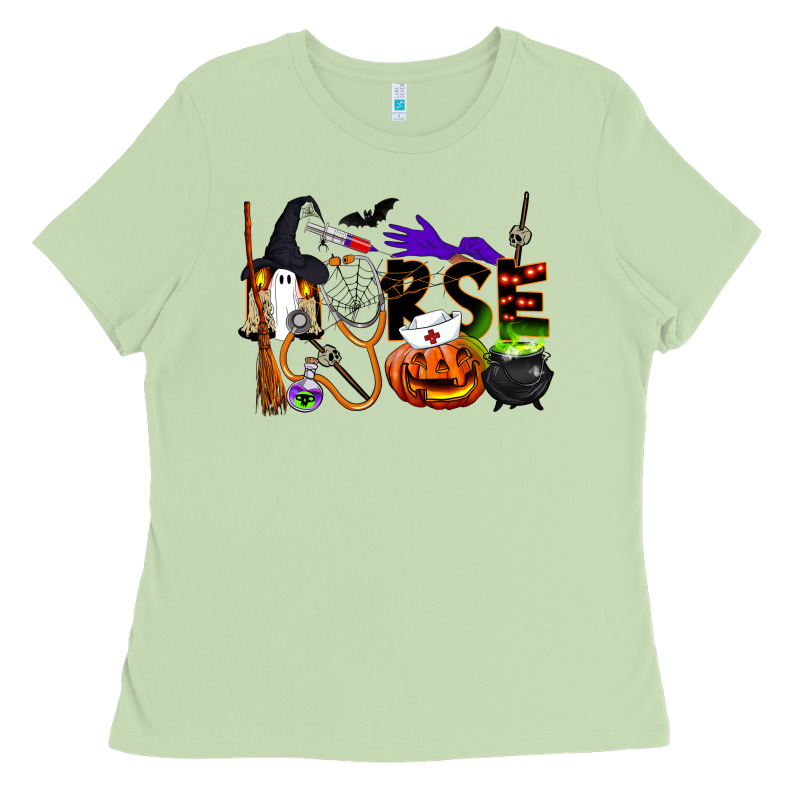 Halloween Nurse Ladies Tee by LillyAllenDesigns | Teevron