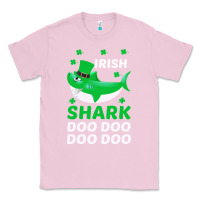 Bubblegum Pink Irish Shark Doo Doo Doo Saint Patricks Day Classic Tee - Bettercallsaul