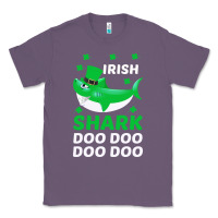 Lavender Irish Shark Doo Doo Doo Saint Patricks Day Classic Tee - Bettercallsaul