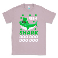Lilac Irish Shark Doo Doo Doo Saint Patricks Day Classic Tee - Bettercallsaul