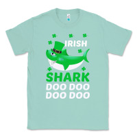 Seafoam Irish Shark Doo Doo Doo Saint Patricks Day Classic Tee - Bettercallsaul