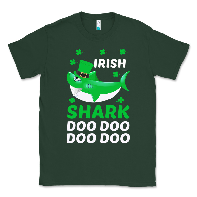 Irish Shark Doo Doo Doo Saint Patricks Day Classic Tee by Bettercallsaul | Teevron