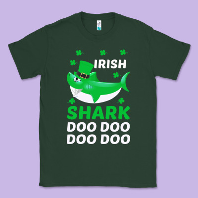 Irish Shark Doo Doo Doo Saint Patricks Day Classic Tee Designed By Bettercallsaul