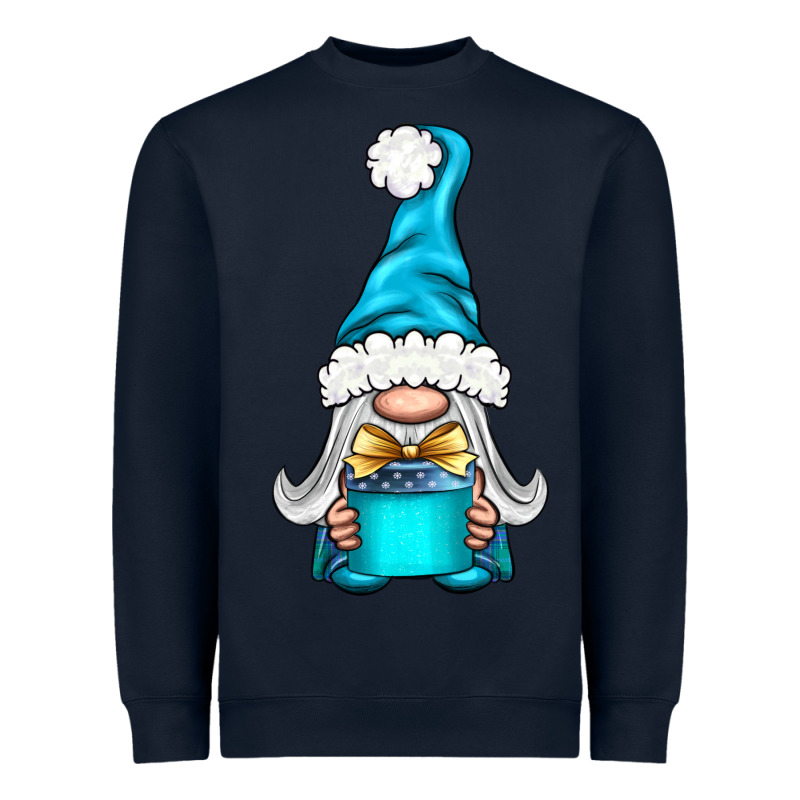 Winter Gnome With Gift Heavyweight Sweatshirt by BundleAndBundleShop | Teevron