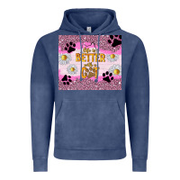 Vintage Denim life is better with a cat Vintage Hoodie - TumblerDesignByShophia