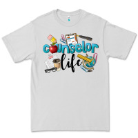 Dove Grey Counselor Life Premium Tee - LillyAllenDesigns