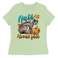Matcha Nuts About Fall Squirrel Ladies Tee - LillyAllenDesigns