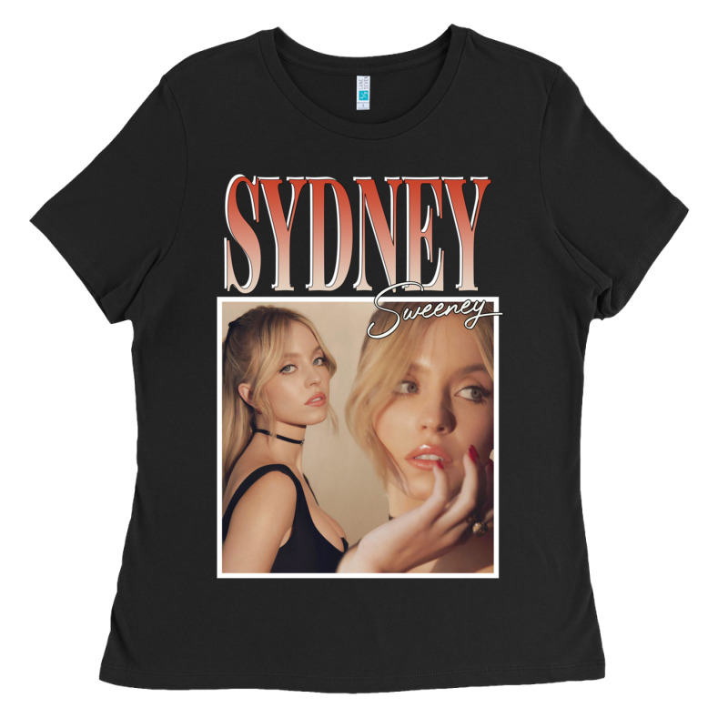 Sydney Sweeney Ladies Tee by lanVoArt | Teevron