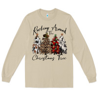 Mushroom rocking around the christmas tree Long Sleeve Tee - CowGirlArtShop