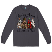 Smoke rocking around the christmas tree Long Sleeve Tee - CowGirlArtShop