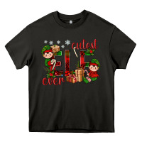 Asphalt Cutest Elf Ever Christmas Heavy Core Tee - BundleAndBundleShop