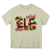 Mossy Cutest Elf Ever Christmas Heavy Core Tee - BundleAndBundleShop