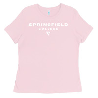 Bubblegum Pink springfield college Ladies Tee - lanVoArt