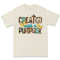 Bone Created With A Purpose Premium Tee - LillyAllenDesigns