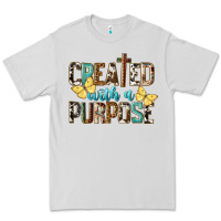 Dove Grey Created With A Purpose Premium Tee - LillyAllenDesigns