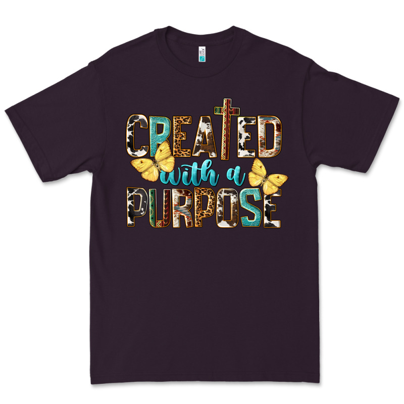 Created With A Purpose Premium Tee by LillyAllenDesigns | Teevron
