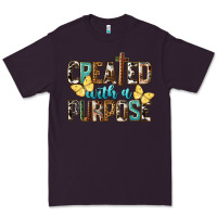 Plum Created With A Purpose Premium Tee - LillyAllenDesigns