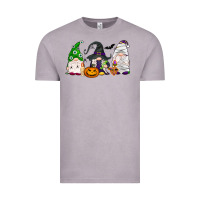 Vintage Zinc Halloween gnomes Vintage Tee - NancyCooperArtShop