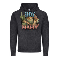 Vintage Black Boy Mama western cactus Cowboy Vintage Hoodie - HowdyJamesFarm