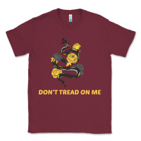 Burgundy Don't Tread On Me Classic Tee - Bettercallsaul