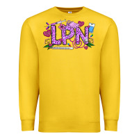 Lemon Valentine LPN Premium Sweatshirt - CowhideDigitalArt
