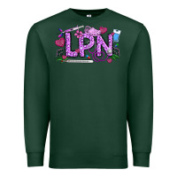 Sports Green Valentine LPN Premium Sweatshirt - CowhideDigitalArt