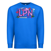 True Royal Valentine LPN Premium Sweatshirt - CowhideDigitalArt