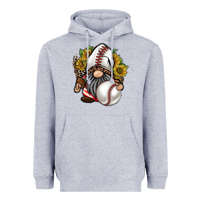 Baseball Gnome Heavyweight Hoodie by RacoonDesign | Teevron