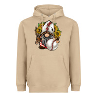 Mushroom baseball gnome Heavyweight Hoodie - RacoonDesign