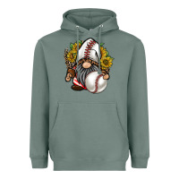 Sage baseball gnome Heavyweight Hoodie - RacoonDesign