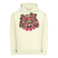 Pigment Pistachio pink floral baby goat rainbow Urban Hoodie - BarkalooDesign