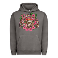 Pigment Tornado pink floral baby goat rainbow Urban Hoodie - BarkalooDesign