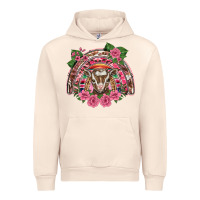 Sandshell pink floral baby goat rainbow Urban Hoodie - BarkalooDesign