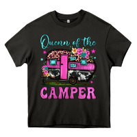 Asphalt queen of the camper Heavy Core Tee - JahusDesignShop