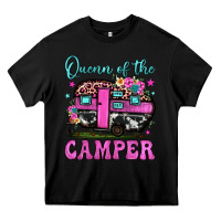 Black queen of the camper Heavy Core Tee - JahusDesignShop
