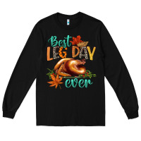 Black best leg day ever Long Sleeve Tee - CowGirlArtShop