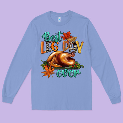 Best Leg Day Ever Long Sleeve Tee Designed By Cowgirlartshop