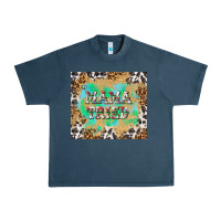 Midnight Navy mama tried with leopard and cowhide tumbler tbs Urban Heavy Tee - TumblerDesignByShophia