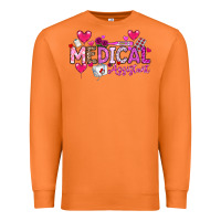Carrot Valentine Medical Assistant Premium Sweatshirt - CowhideDigitalArt