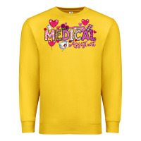 Lemon Valentine Medical Assistant Premium Sweatshirt - CowhideDigitalArt