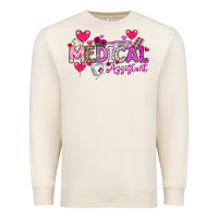 Sandshell Valentine Medical Assistant Premium Sweatshirt - CowhideDigitalArt