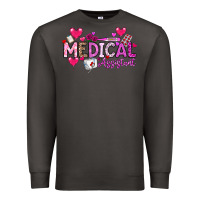 Smoke Valentine Medical Assistant Premium Sweatshirt - CowhideDigitalArt