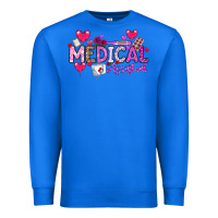 True Royal Valentine Medical Assistant Premium Sweatshirt - CowhideDigitalArt