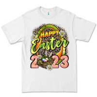 White Happy Easter 2023 Premium Tee - LillyAllenDesigns