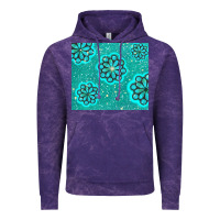 Cloud Purple glitter turquoise Vintage Hoodie - TumblerDesignByShophia