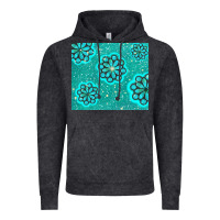 Vintage Black glitter turquoise Vintage Hoodie - TumblerDesignByShophia