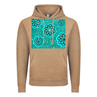 Vintage Coffee glitter turquoise Vintage Hoodie - TumblerDesignByShophia