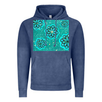 Glitter Turquoise Vintage Hoodie | Teevron